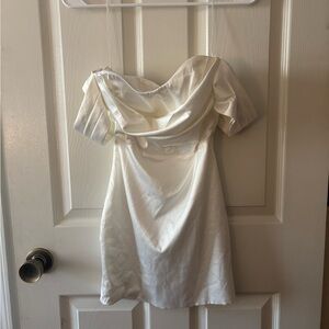 More to come White Off-Shoulder Dress